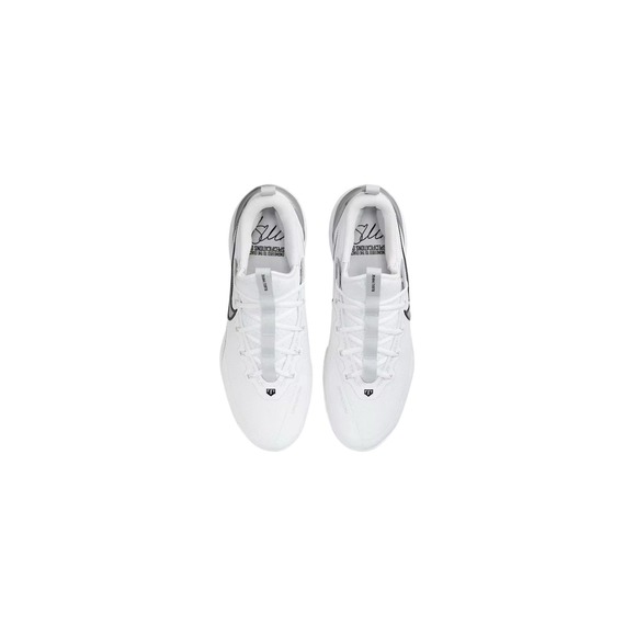 Nike Force Zoom Trout 9 Elite MCS White Metalc Silver Baseball Cleats FZ0884-102 main image 6